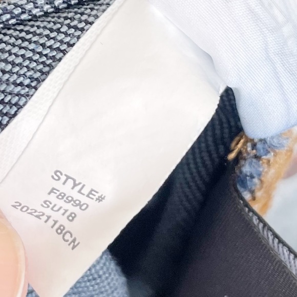 Madewell 9" High-Rise Skinny Jeans in Larkspur Dark Wash Denim F8990 Size 24 - Picture 9 of 13